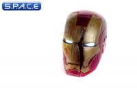 1/6 Scale battle damaged Iron Man Mark VII helmet with LED light-up feature (The Avengers)