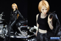 1/6 Scale Womens Motorcycle Leather Clothing Suit (POP-F07)