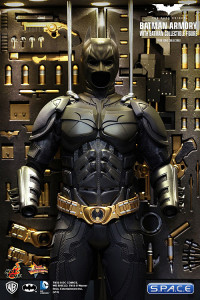 1/6 Scale Batman Armory with Batman Movie Masterpiece MMS234 (Batman The Dark Knight)