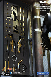 1/6 Scale Batman Armory with Alfred Pennyworth Movie Masterpiece MMS235 (Batman The Dark Knight)