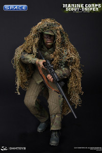 1/6 Scale Marine Corps Scout Sniper - Sergeant Major