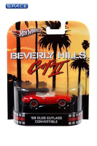 1:64 68 Olds Cutlass Convertible Hot Wheels X8900 Retro Entertainment (Beverly Hills Cop II)