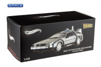 1:43 Time Machine with Mr. Fusion Die Cast Hot Wheels Elite (Back to the Future)