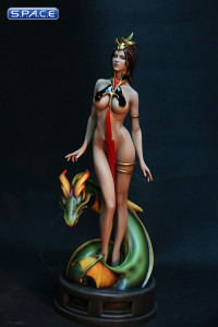 Lady Dragon by Wei Ho Statue (Fantasy Figure Gallery)