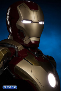 1:1 Iron Man Mark 42 Life-Size Bust (Iron Man 3)