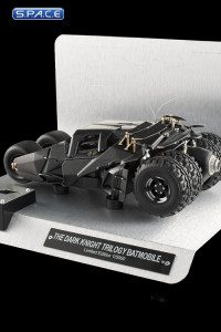 1:18 Batmobile with authentic Batman movie cape material Die Cast Hot Wheels Elite (The Dark Knight Trilogy)