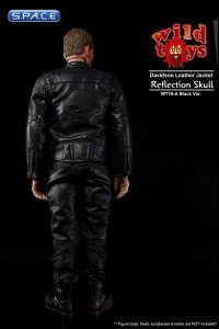 1/6 Scale Davidson Leather Set Reflection Skull (black)