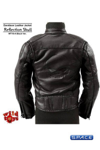 1/6 Scale Davidson Leather Set Reflection Skull (black)