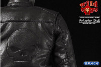 1/6 Scale Davidson Leather Set Reflection Skull (black)