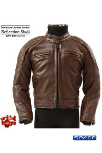 1/6 Scale Davidson Leather Set Reflection Skull (brown)