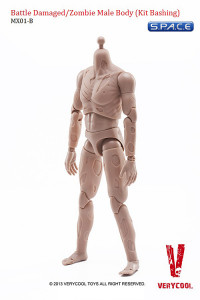 1/6 Scale Male zombified Body MX01-B