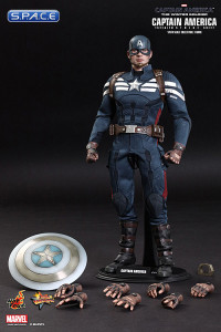 1/6 Scale Captain America - Stealth S.T.R.I.K.E. Suit Movie Masterpiece MMS242 (Captain America - The Winter Soldier)