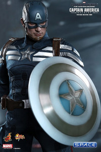 1/6 Scale Captain America with Steve Rogers Movie Masterpiece MMS243 (Captain America: The Winter Soldier)