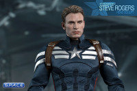 1/6 Scale Captain America with Steve Rogers Movie Masterpiece MMS243 (Captain America: The Winter Soldier)