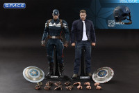 1/6 Scale Captain America with Steve Rogers Movie Masterpiece MMS243 (Captain America: The Winter Soldier)