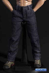 1/6 Scale Shirt & Jeans Set A (olive shirt)