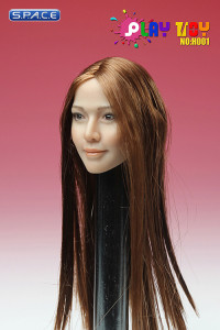 1/6 Scale Asian Female Head H001