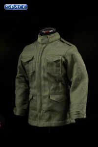 1/6 Scale M65 OD Jacket & Blue Jeans (worn) Set