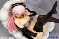 1/7 Scale Nitro Super Sonico - Bikini & Sofa Black Color Version PVC Statue (VC!)