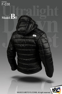 1/6 Scale Ultralight Down Jacket (black)