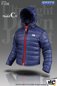 1/6 Scale Ultralight Down Jacket (blue)