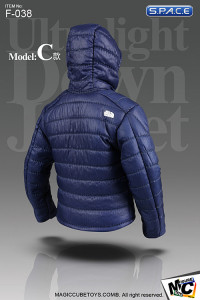 1/6 Scale Ultralight Down Jacket (blue)