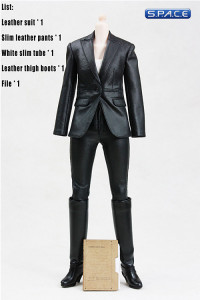 1/6 Scale The Female Spy Leather Set (Suit of Style Series)