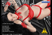 1/6 Scale Female Lingerie Set Red