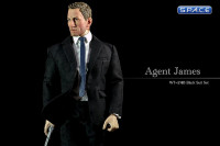 1/6 Scale Agent James with Black Suit Set