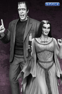 Lily Munster Maquette Black and White Edition (The Munsters)