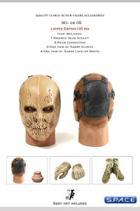 1/6 Scale Masked Head with Accessories