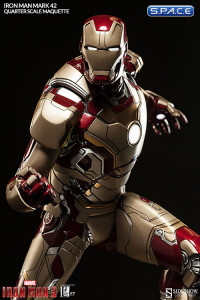 Iron Man Mark 42 Quarter Scale Maquette (Iron Man 3)