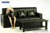 1/6 Scale Sofa (black)