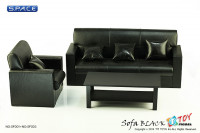1/6 Scale Sofa (black)