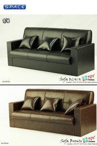 1/6 Scale Sofa (brown)