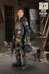 Glenn in Riot Gear Statue (The Walking Dead)