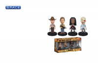 4er Pack: Mini Wacky Wobbler Bobble-Head (The Walking Dead)