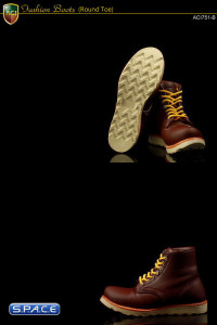 1/6 Scale Fashion Boots S3 - Dark Brown