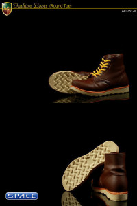 1/6 Scale Fashion Boots S3 - Dark Brown