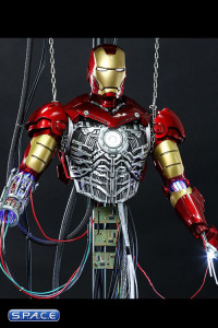 1/6 Scale Iron Man Mark III Construction Version Diorama Scene (Iron Man)