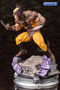 Wolverine Brown Costume Danger Room Sessions Fine Art Statue (Marvel)