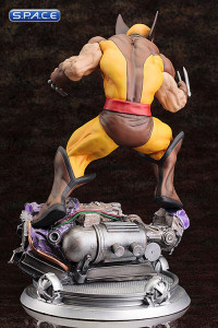 Wolverine Brown Costume Danger Room Sessions Fine Art Statue (Marvel)